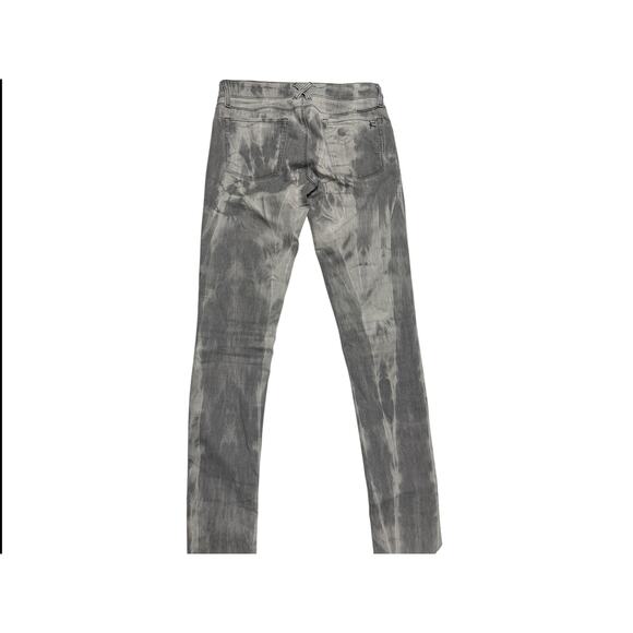 Y2K DAVID KAHN GRAY STREETWEAR SKINNY JEANS WAIST 27 - Picture 4 of 5